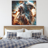 Spirit in the sky 0.2 キャンバスプリント (インサイチュ (寝室))