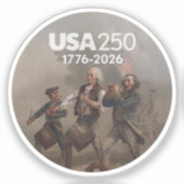 Spirit of 76 - America's 250th Birthday シール (正面)