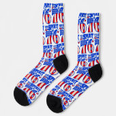 "Spirit of 76" Pattern Socks ソックス (左)