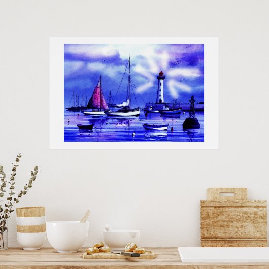 SPIRIT OF A LIGHTHOUSE ポスター (キッチン)