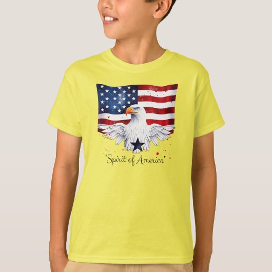 Spirit of America KidsのTシャツ Tシャツ (正面)