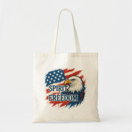 Spirit of American Freedom –Design for 4th of July トートバッグ