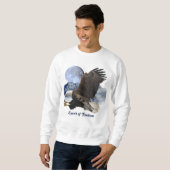 SPIRIT OF FREEDOM Bald Eagle Wildlifeアパレル スウェットシャツ (正面フル)