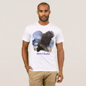 SPIRIT of FREEDOM Bald Eagle Wildlife T-Shirt Tシャツ (正面フル)
