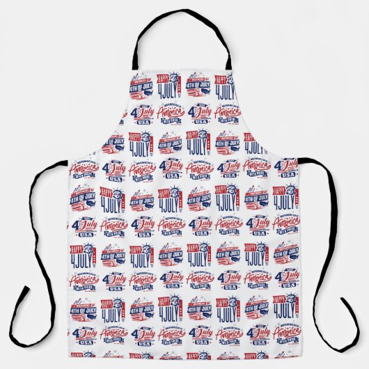 Spirit of Independence Fourth of July  エプロン (正面)