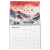 Spirit of Ink – 中国の書画アートカレンダー2026 カレンダー (1月 2027)