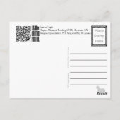 Spirit of Light、ナイアガラ・モホーク建物、シラキュース ポストカード (裏面)