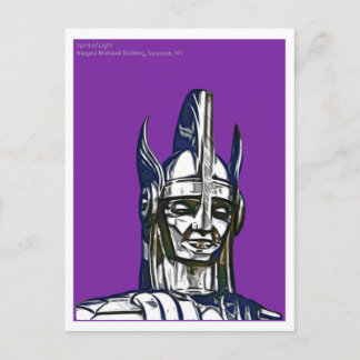 Spirit of Light、ナイアガラ・モホーク建物、シラキュース ポストカード