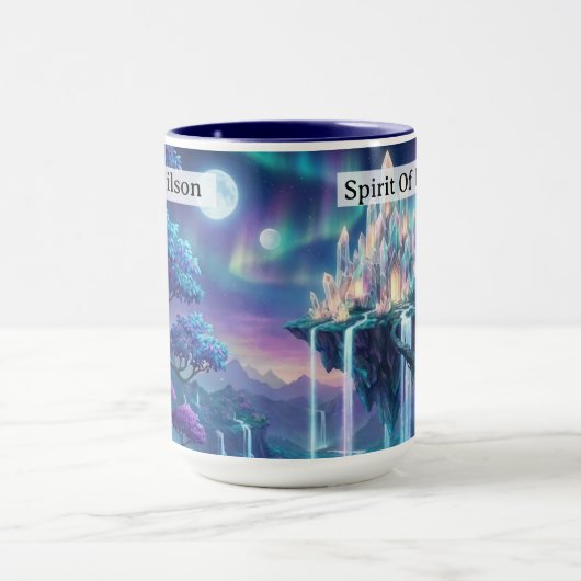 Spirit Of Neverland Never Grow Up Personalized マグカップ (中央)