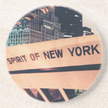 Spirit of New Yorkの砂岩コースター