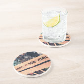 Spirit of New Yorkの砂岩コースター コースター (側面)