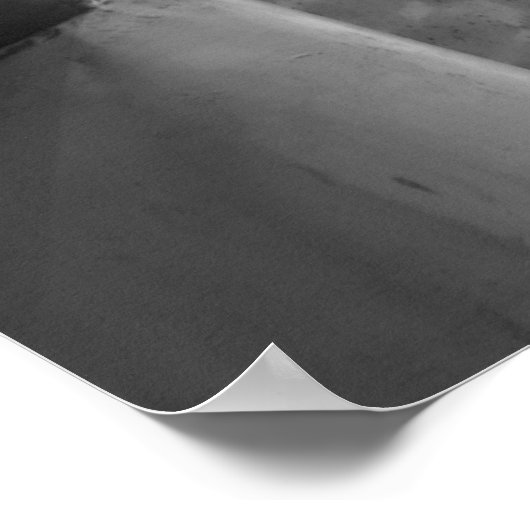 Spirit of St. Louis B&W ポスター (角)