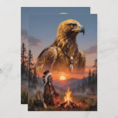 Spirit of the Eagle 招待状 (正面/裏面)