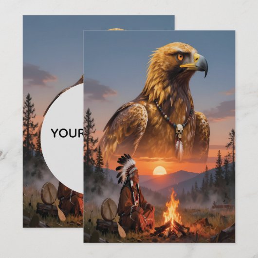 Spirit of the Eagle 招待状 (正面/裏面)