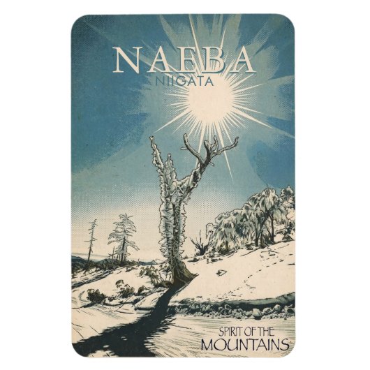 spirit of the mountains - NAEBA Niigata マグネット (縦)