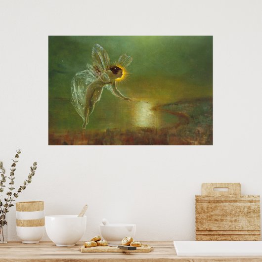 Spirit of the Night - John Atkinson Grimshaw ポスター (キッチン)