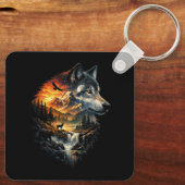 Spirit of the Wilderness キーホルダー (裏面)