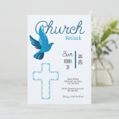 Spirit & Sustenance Community Potluck  Invitation 招待状 (スタンド正面)