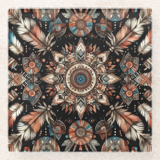 Spirit Walker ガラスコースター (正面)