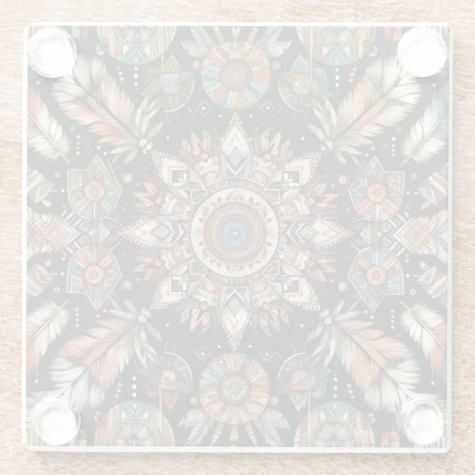 Spirit Walker ガラスコースター (裏面)