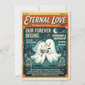 Spirited Wedding Gazette Invitation 招待状 (正面)