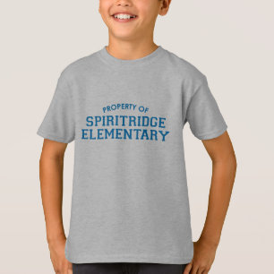 Spiritridgeの基本的な子供のティー(灰色) Tシャツ