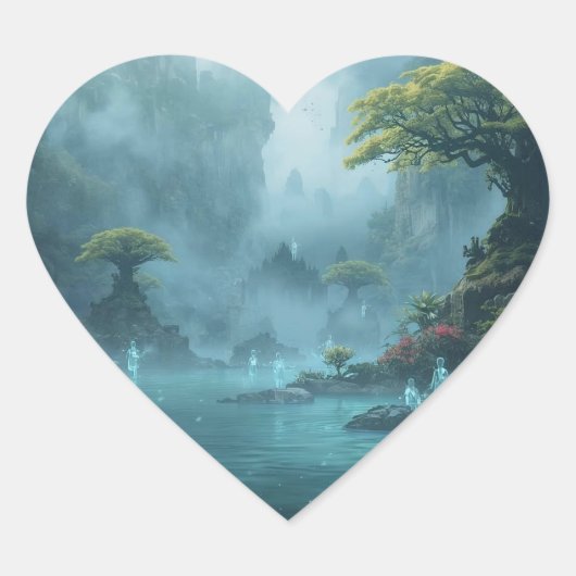 Spirits by the Still Waters ハートシール (正面)