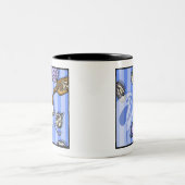 Spirits - Pop Goth Nightmare Surreal ツートーンマグカップ (中央)