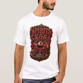 Spirits & Sips ハロウィンコックテイルパーティー Tシャツ