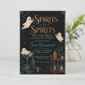 Spirits & Spirits 21歳の誕生日パーティー 招待状 (スタンド正面)