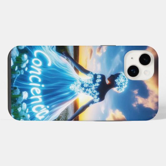 Spiritual and Unique Cell Phone Cases iPhoneケース (裏面横)