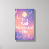 Spiritual Art Dreamy Canvas for Aesthetic Rooms キャンバスプリント (正面)