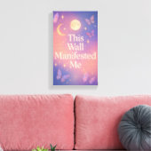 Spiritual Art Dreamy Canvas for Aesthetic Rooms キャンバスプリント (インサイチュ (リビング))