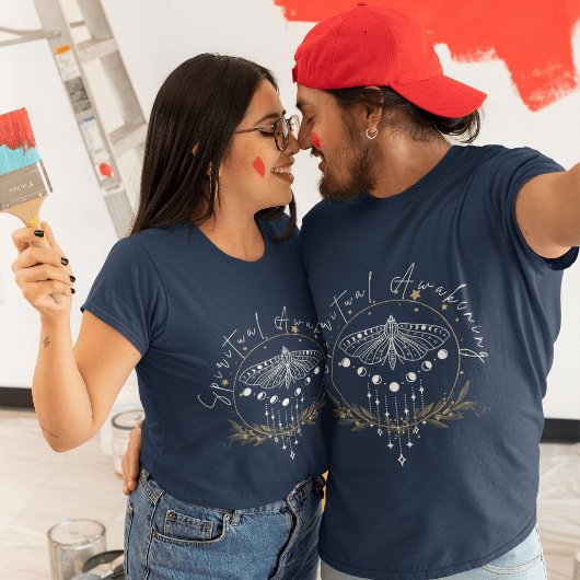 Spiritual Awakening Black T-Shirt Tシャツ