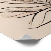 Spiritual Boho Woman Print ポスター (角)