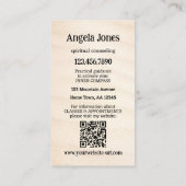 Spiritual Counseling Psychic Guidance 名刺 (裏面)