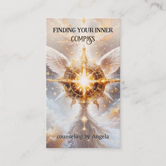 Spiritual Counseling Psychic Guidance 名刺 (正面)
