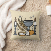 Spiritual Faith and Grace – Uplifting Christian クッション (ブランケット)