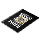 Spiritual Faith and Grace – Uplifting Christian ノートブック (左側)