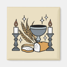 Spiritual Faith and Grace – Uplifting Christian マグネット