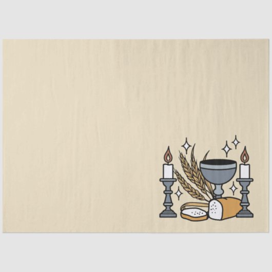 Spiritual Faith and Grace – Uplifting Christian 薄葉紙 (正面)