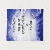 SPIRITUAL GANGSTAS タペストリー (正面(横))