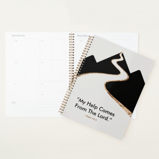 Spiritual  Guided Mountain Path design プランナー手帳 (ディスプレー)