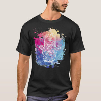 Spiritual Hamsa Mystic Eye Third Eye Hamsa Hand Bu Tシャツ