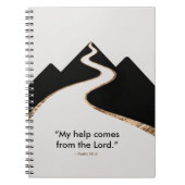Spiritual Journey Notebook - Guided Mountain Path  ノートブック (正面)