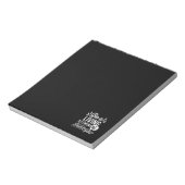 Spiritual Living Testimony Faith and Grace Quote ノートパッド (回転)