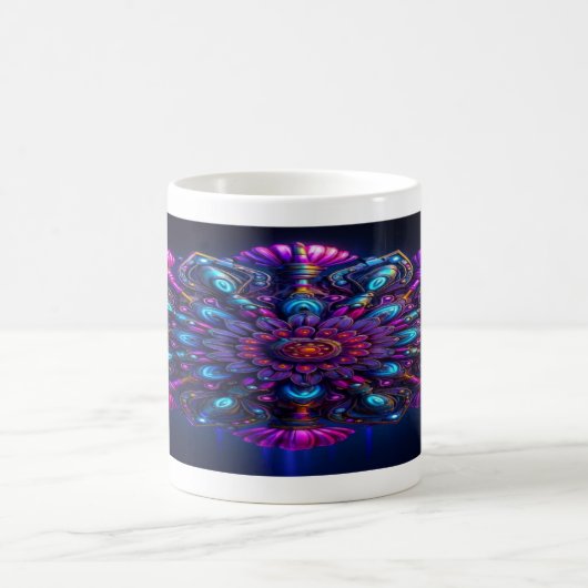 Spiritual Mandala Mug コーヒーマグカップ (中央)