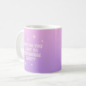 Spiritual Motivation Manifestation Quote Mug コーヒーマグカップ (正面左)