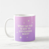 Spiritual Motivation Manifestation Quote Mug コーヒーマグカップ (左)