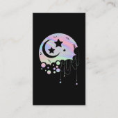 Spiritual Pastel Goth Kawaii Moon 名刺 (正面)